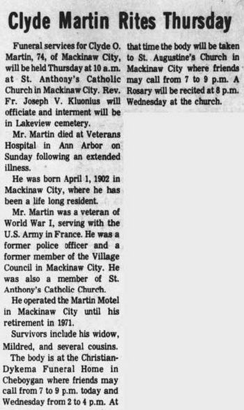 Martins Motel & Cottages (Matthews Motel) - Former Owner Passes Away (newer photo)